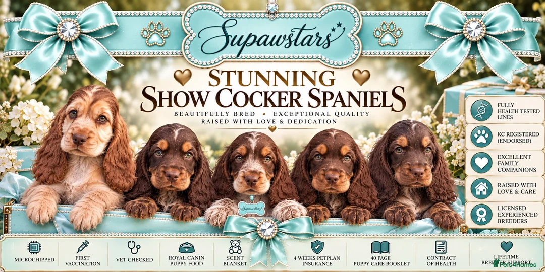 Cocker Spaniel dogs for sale: Fabulous show cockers - Advert 1