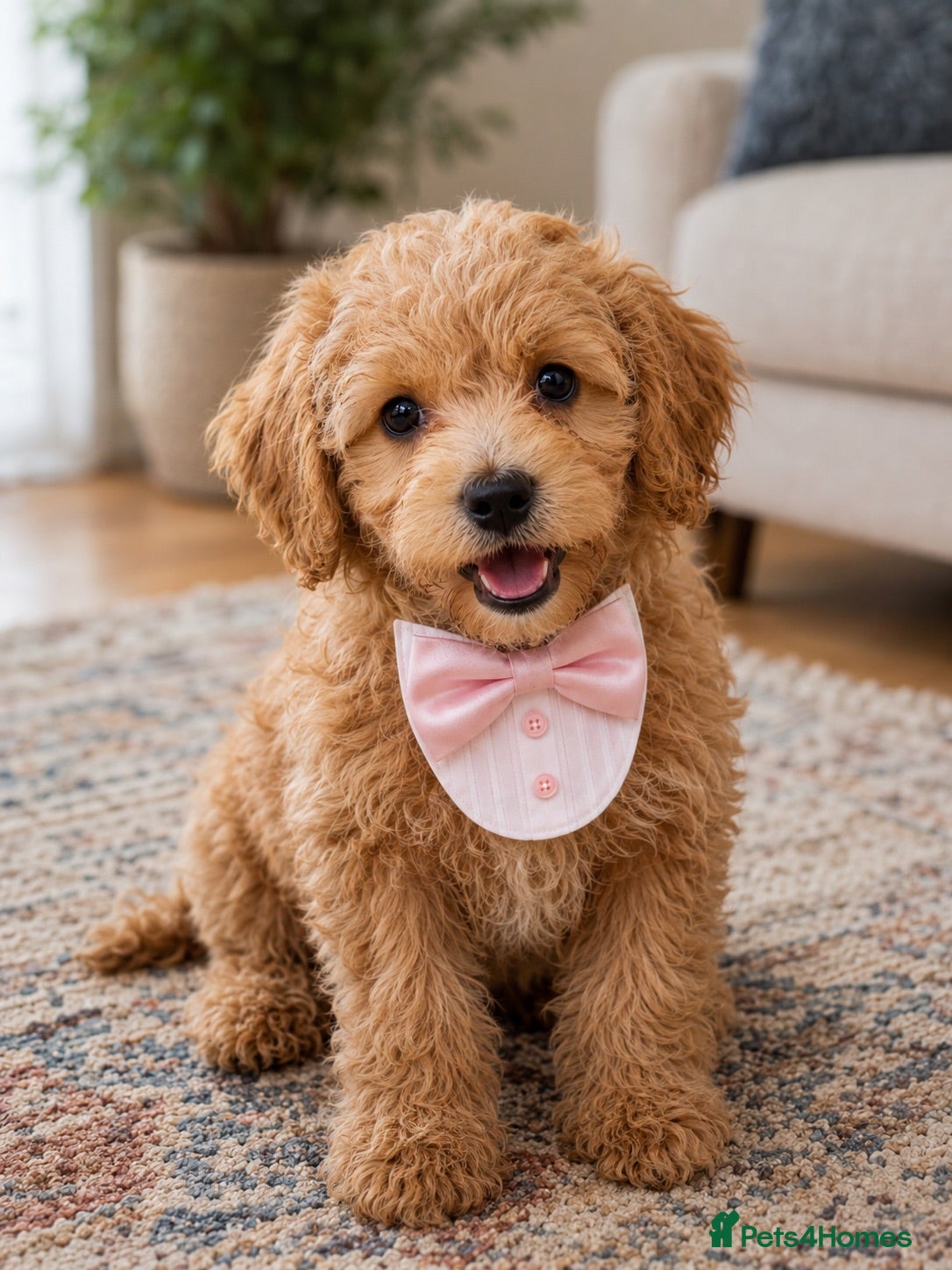 Cavachon dogs 🐶  1 apricot  cavapoochon pup ready to leave 🐶  - Advert 1