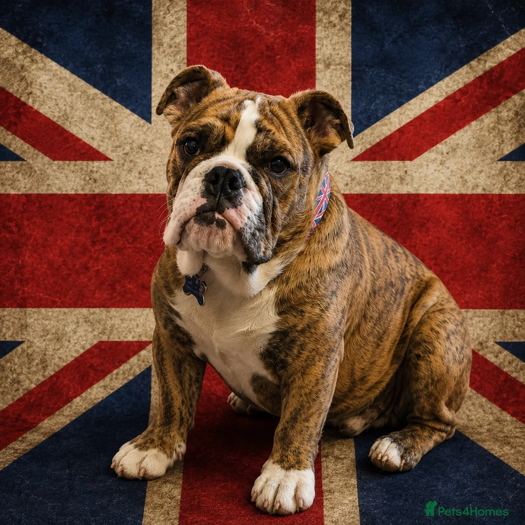 English Bulldog dogs for sale: 🇬🇧STUNNING KC ENGLISH BULLDOG SEEKS 5* HOME🇬🇧 - Advert 1
