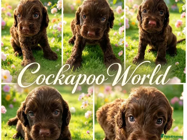 Cockapoo dogs DNA CLEAR, Merle Cockapoos, Ready 6th Novemeber - Advert 3