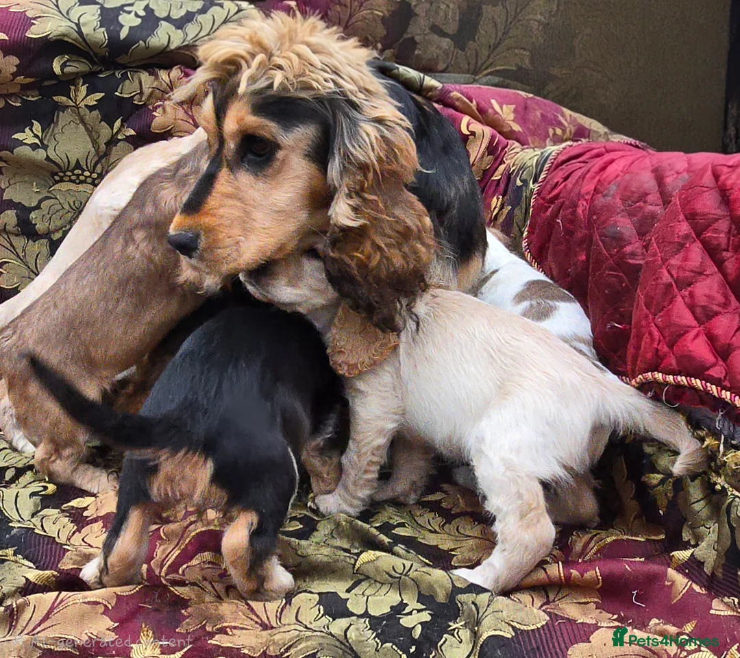 Cocker Spaniel dogs for sale: Stunning litter of cocker spaniel pups ready now. - Advert 12