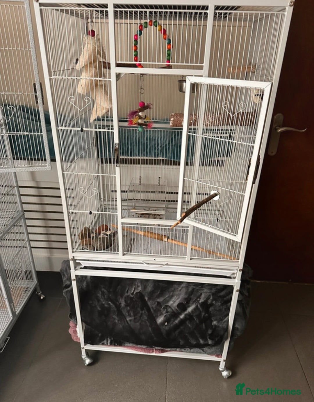 Cockatiels birds for sale: Two yaheetech cages for sale bargain! in Leeds - Image 3