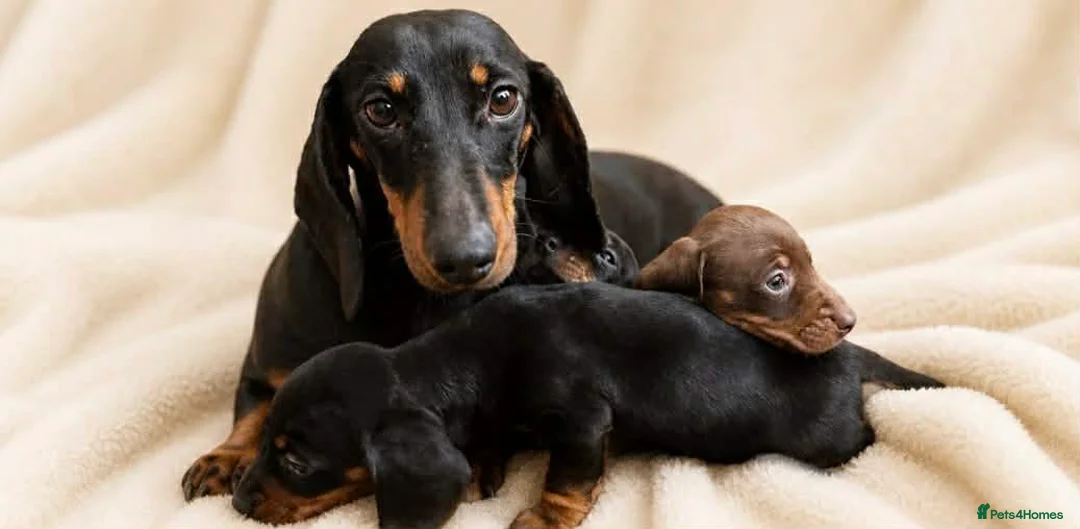 Miniature Dachshund dogs for sale: Top quality miniature dashound kc registered - Advert 1