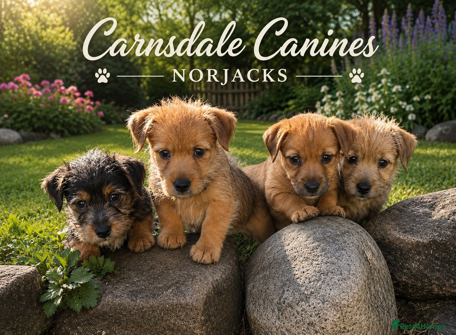 Mixed Breed dogs Stunning NORFOLK TERRIER X JACK RUSSELL  - Advert 1