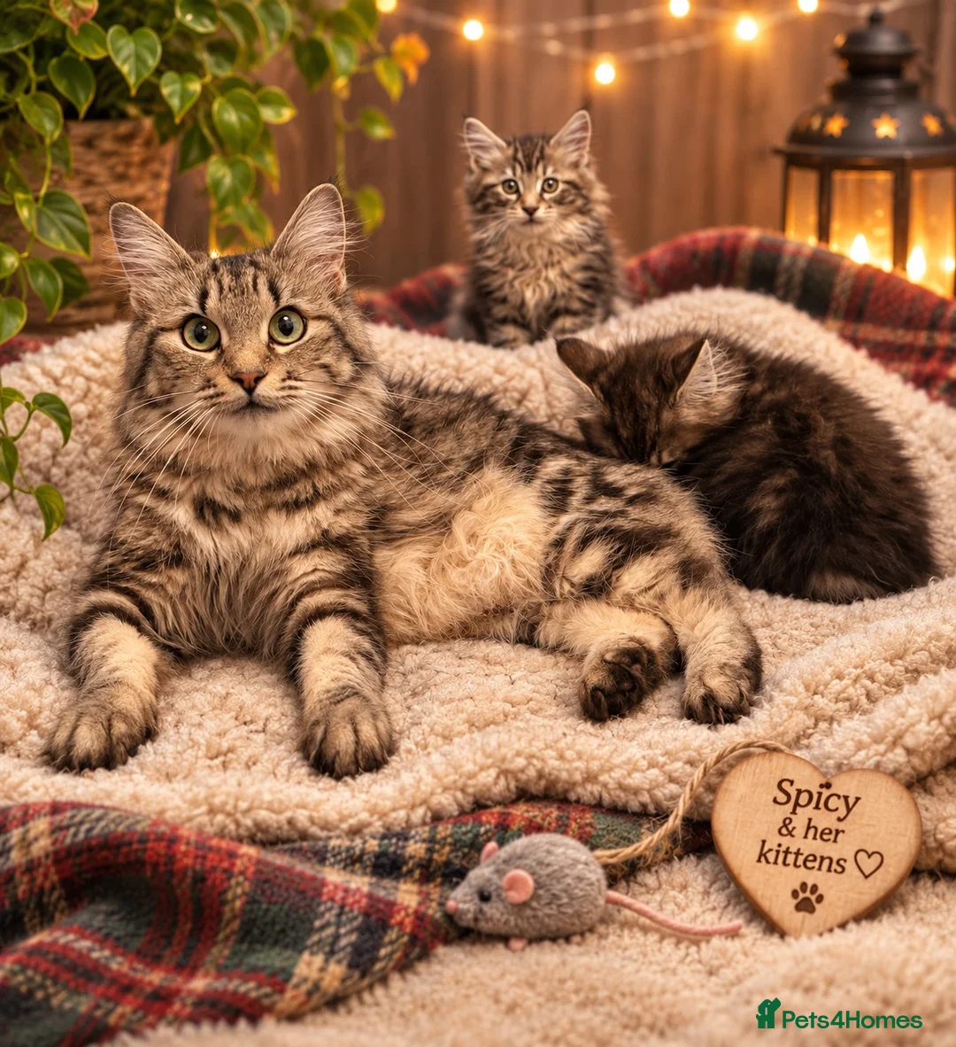 Kurilian Bobtail cats for sale: Beautiful silver tabby Kurilian bobtail kittens  in Stoke-on-Trent - Advert 1