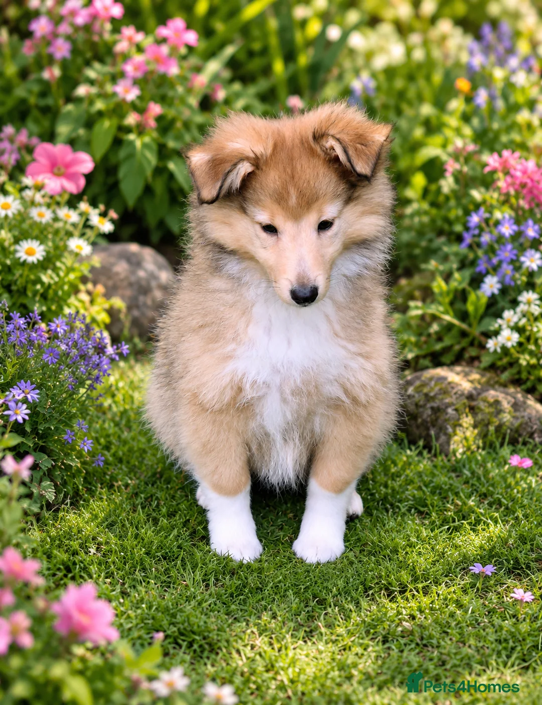 Shetland Sheepdog dogs for sale: Sable/White sheltie puppies - Advert 1
