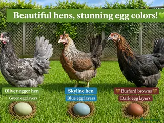 Chickens poultry for sale: Coloured hybrid hens at point of lay - Advert 2