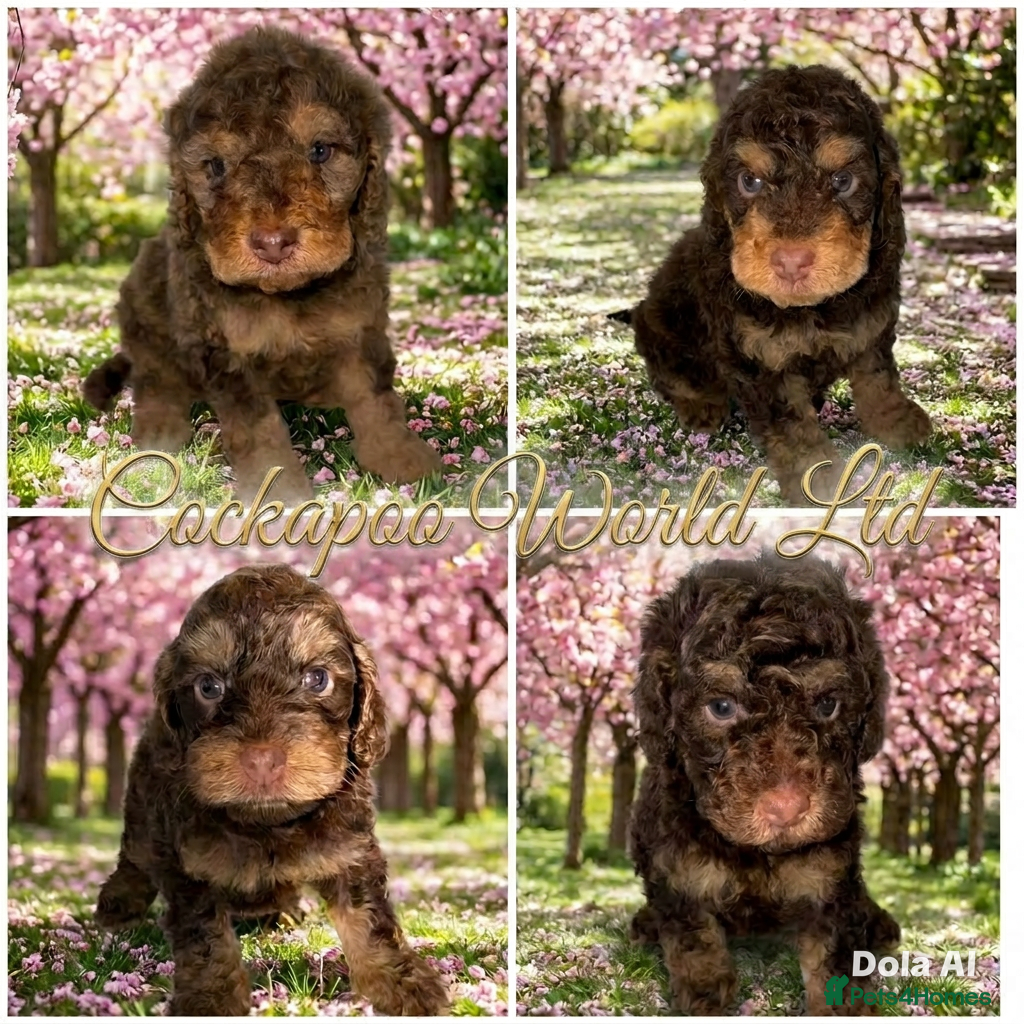 Cockapoo dogs DNA TESTED, Stunning Cockapoo Pups,Ready 5th June  - Advert 9