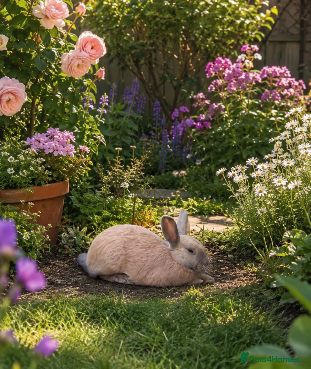 Mixed Breed rabbits for sale: Beautiful Friendly Female -Sandy/Fawn Coloured - Advert 2