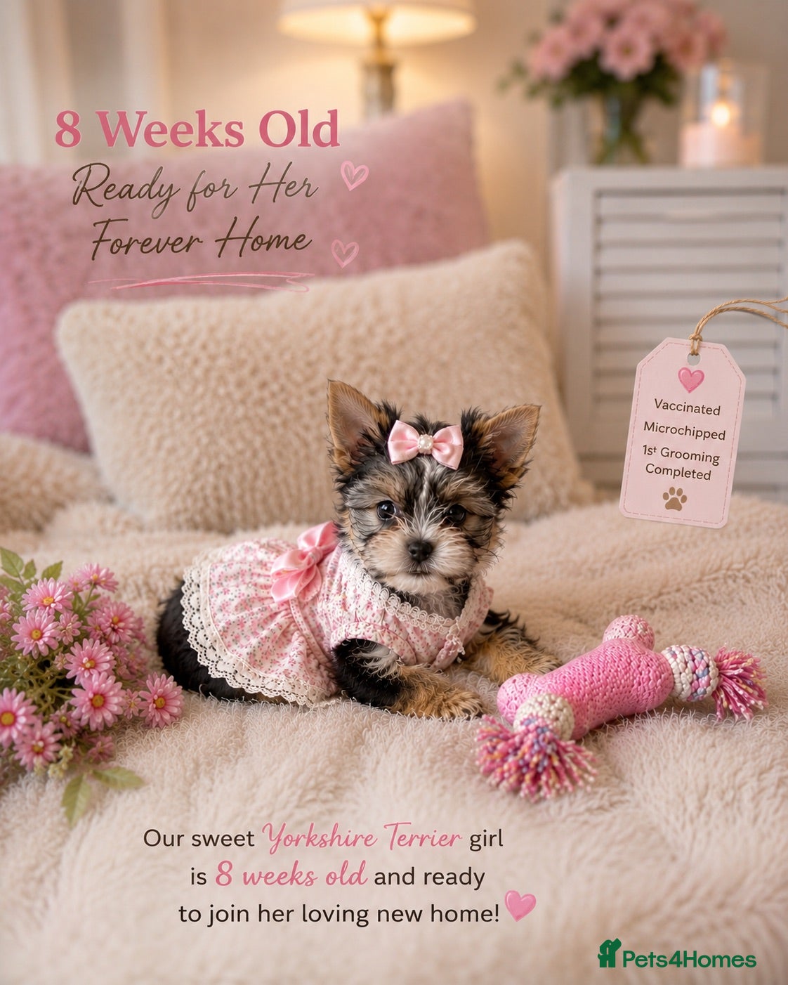 Yorkshire Terrier dogs  💎Last adroble Girl Available 💎❤️Biewer Terrier - Advert 11