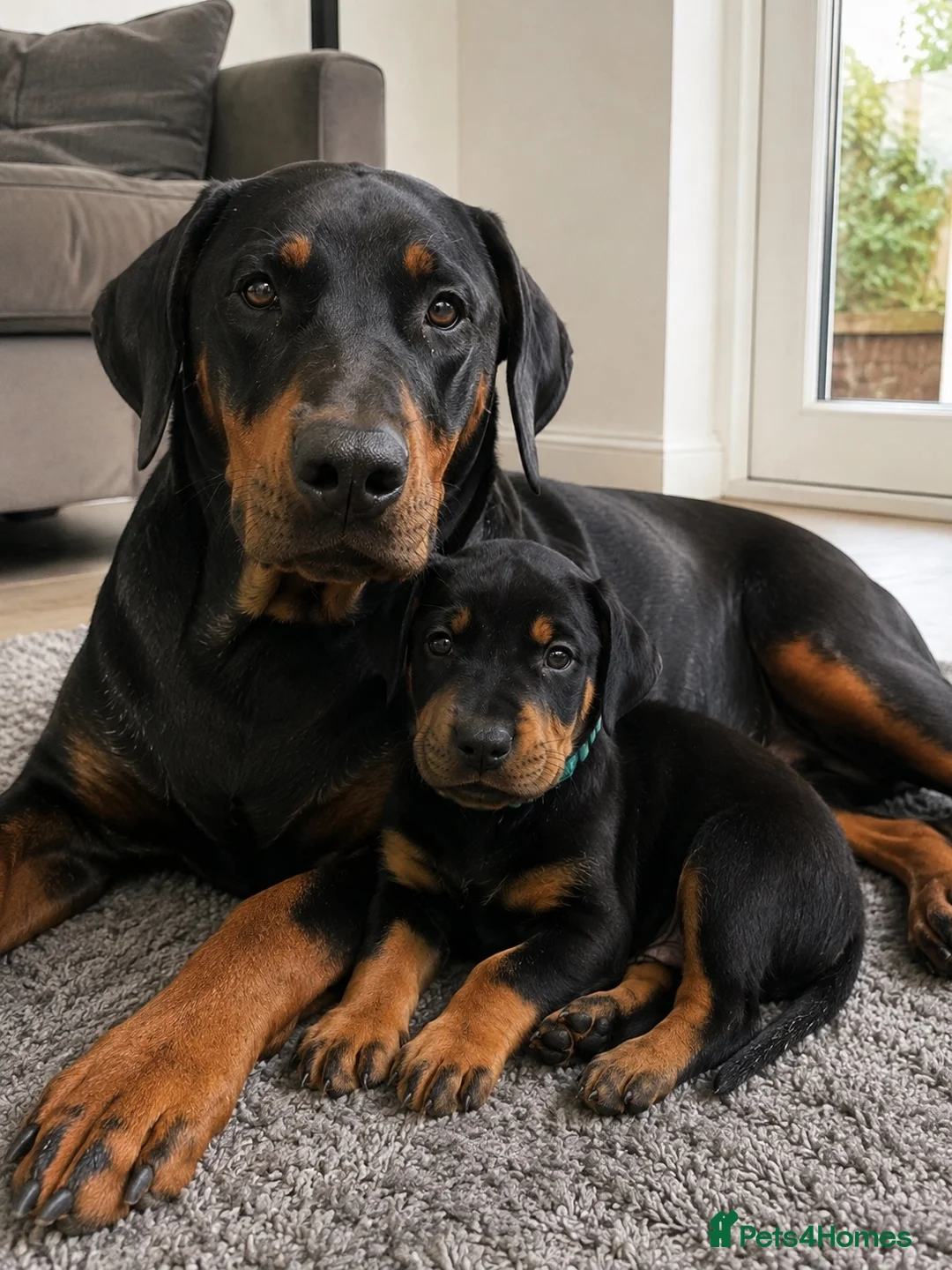 Dobermann dogs for sale: LOVELY KC REGISTERED DOBERMAN PUPPY - Advert 1