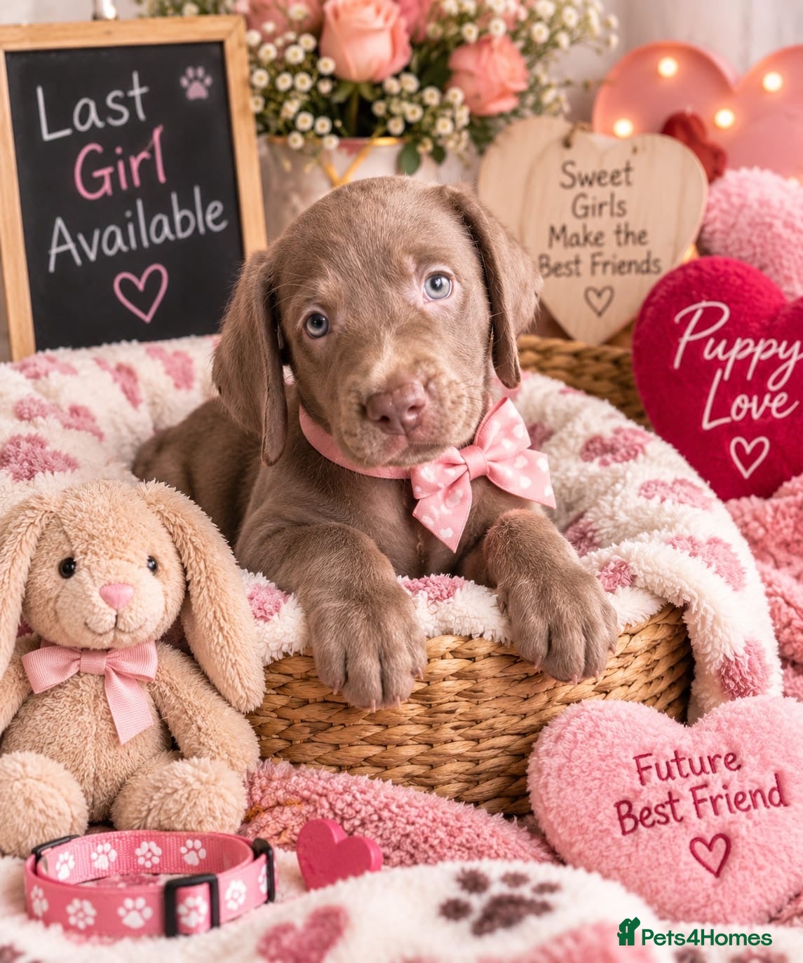 Labrador Retriever dogs  KC Silver Labrador ❤️1 girl ready for collection  - Advert 2