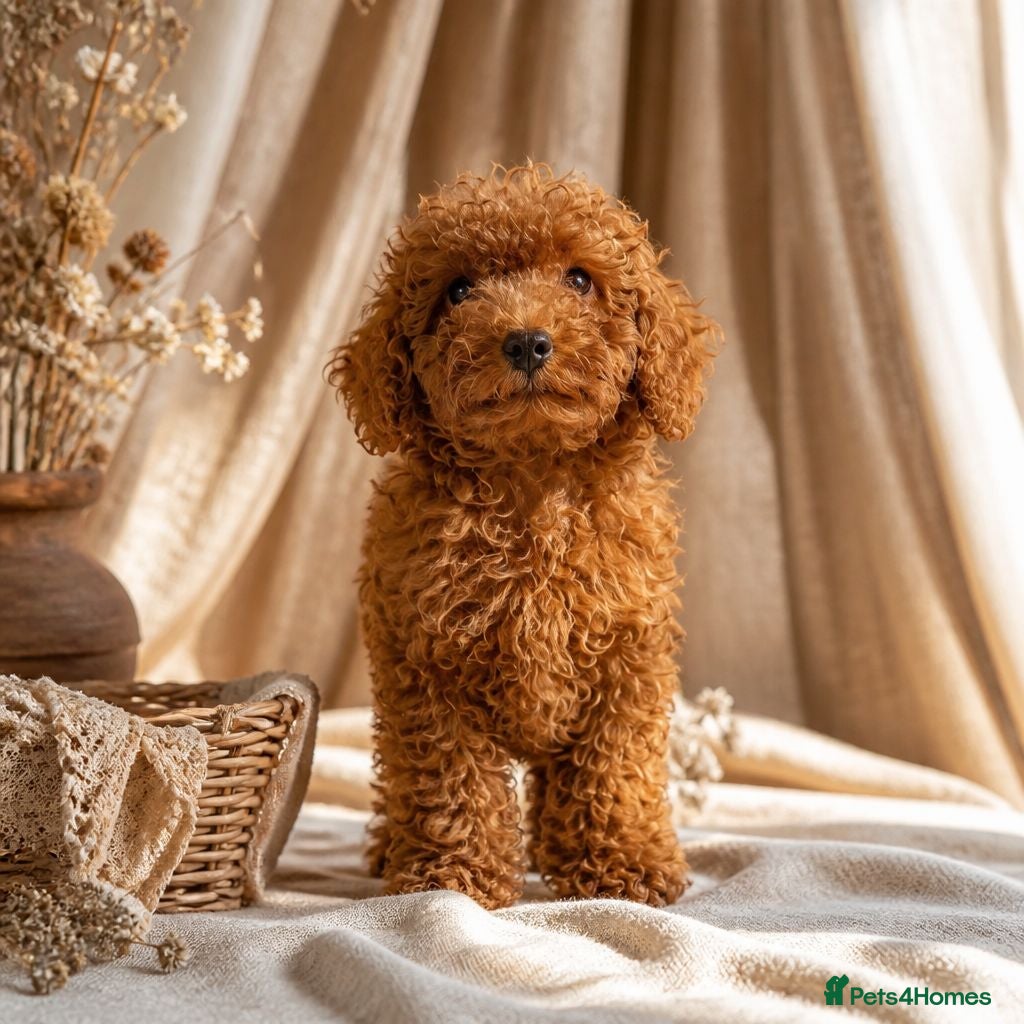 Toy Poodle dogs Fox Red Toy Poodles Ready 14th July - Advert 1
