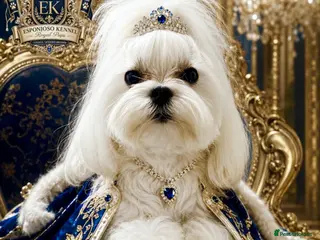 Maltese dogs 👑Exquisite KC Korean Maltese Stud DNA Clear👑 - Advert 1