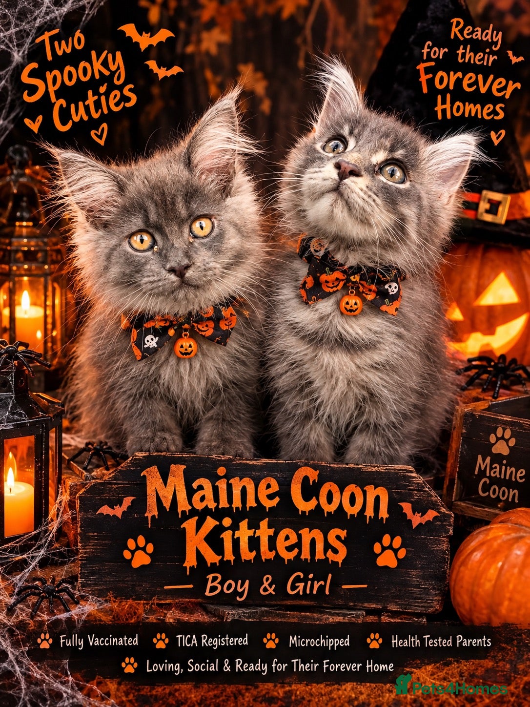 Maine Coon cats Exceptional TICA Registered Maine Coon Kittens - Advert 16
