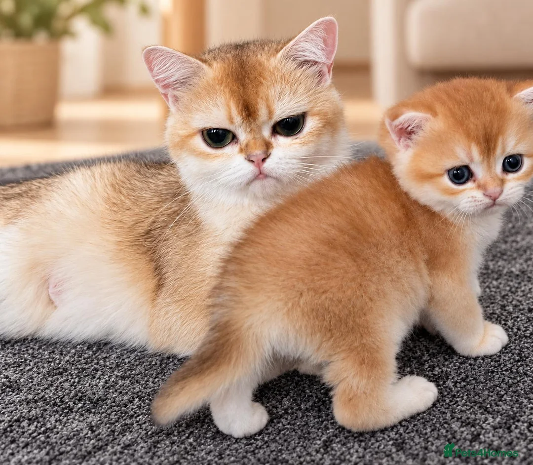 Scottish Fold cats for sale: Scottish Straight Golden Shaded in Poole - Advert 1