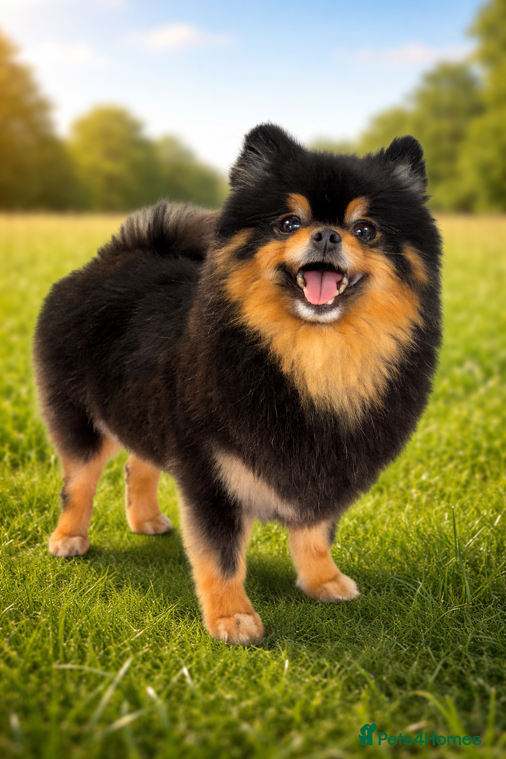 Pomeranian dogs Stunning Black and Tan Pomeranian  - Advert 11