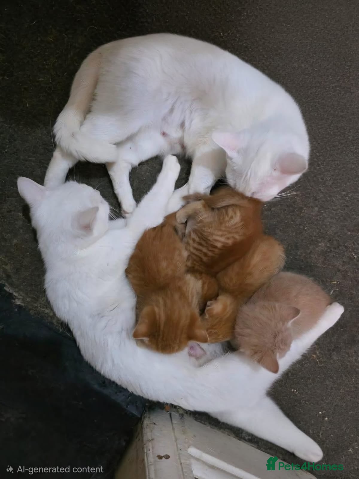 Turkish Angora cats Ginger and tabby kittens  - Advert 2