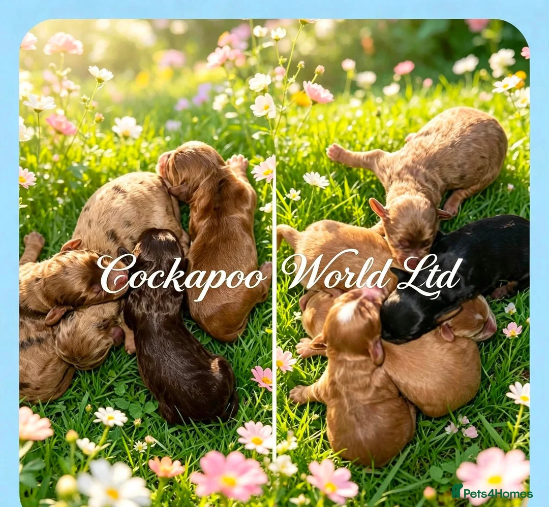 Cockapoo dogs for sale: DNA CLEAR,stunning cockapoos, ready 18th September - Advert 1