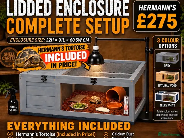 Tortoise reptiles for sale: BABY HERMANNS AND SET UPS - Advert 2