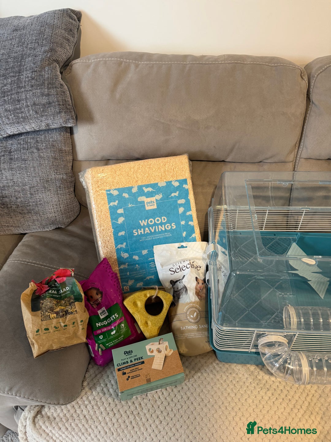 Hamster rodents for sale: Hamster cage set up with everything u need - Image 16