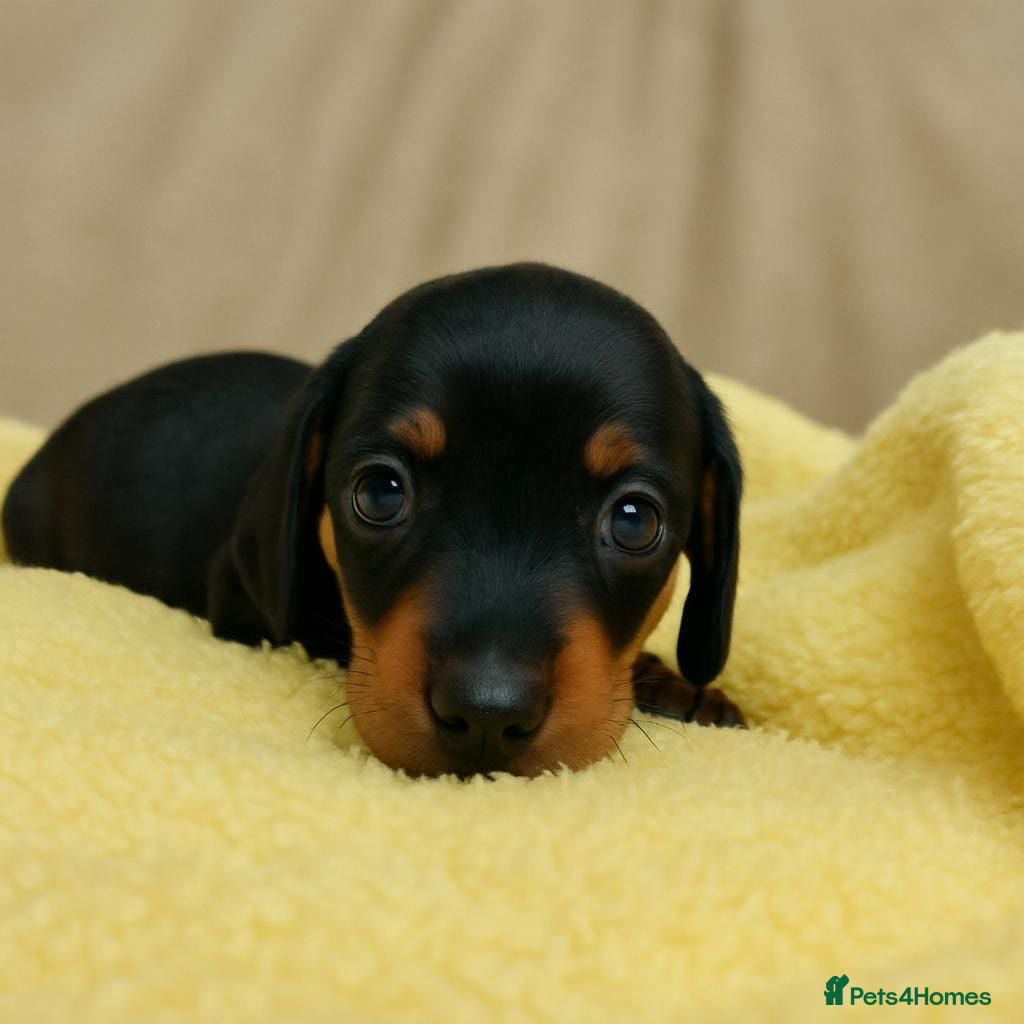 Dachshund dogs Long haired mini Daschund  - Advert 6