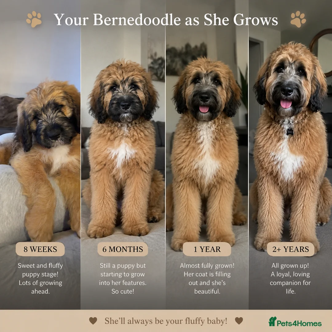 Saint Berdoodle dogs for sale: St berdoodle for sale  NO PICS OF MOTHER in Southend-on-Sea - Advert 2