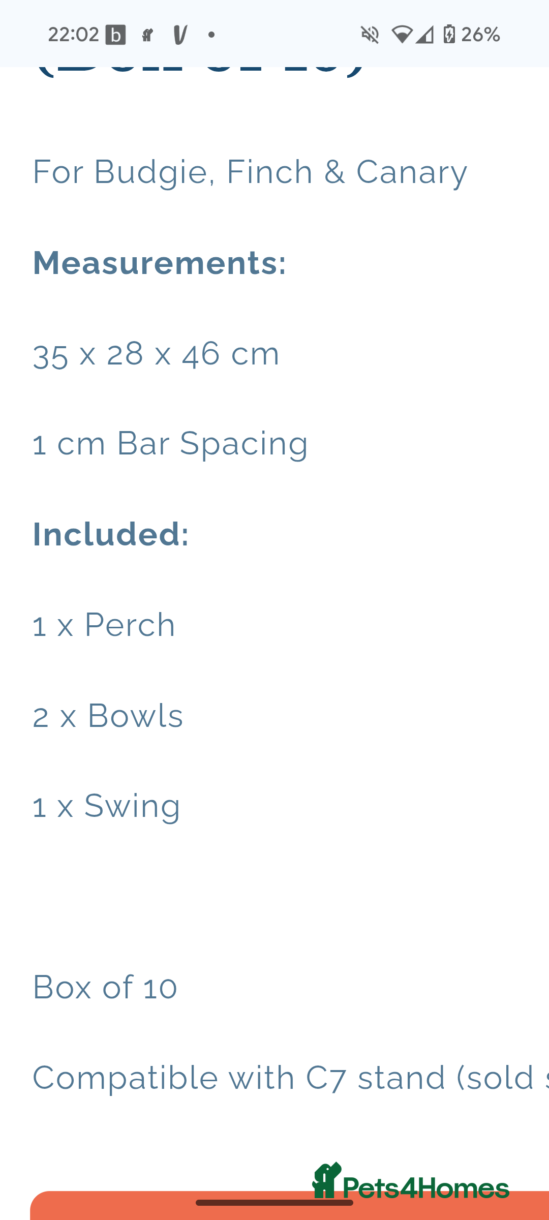 Budgerigars birds for sale: Baby budgies and starter cage ( Finchs also ) - Advert 4