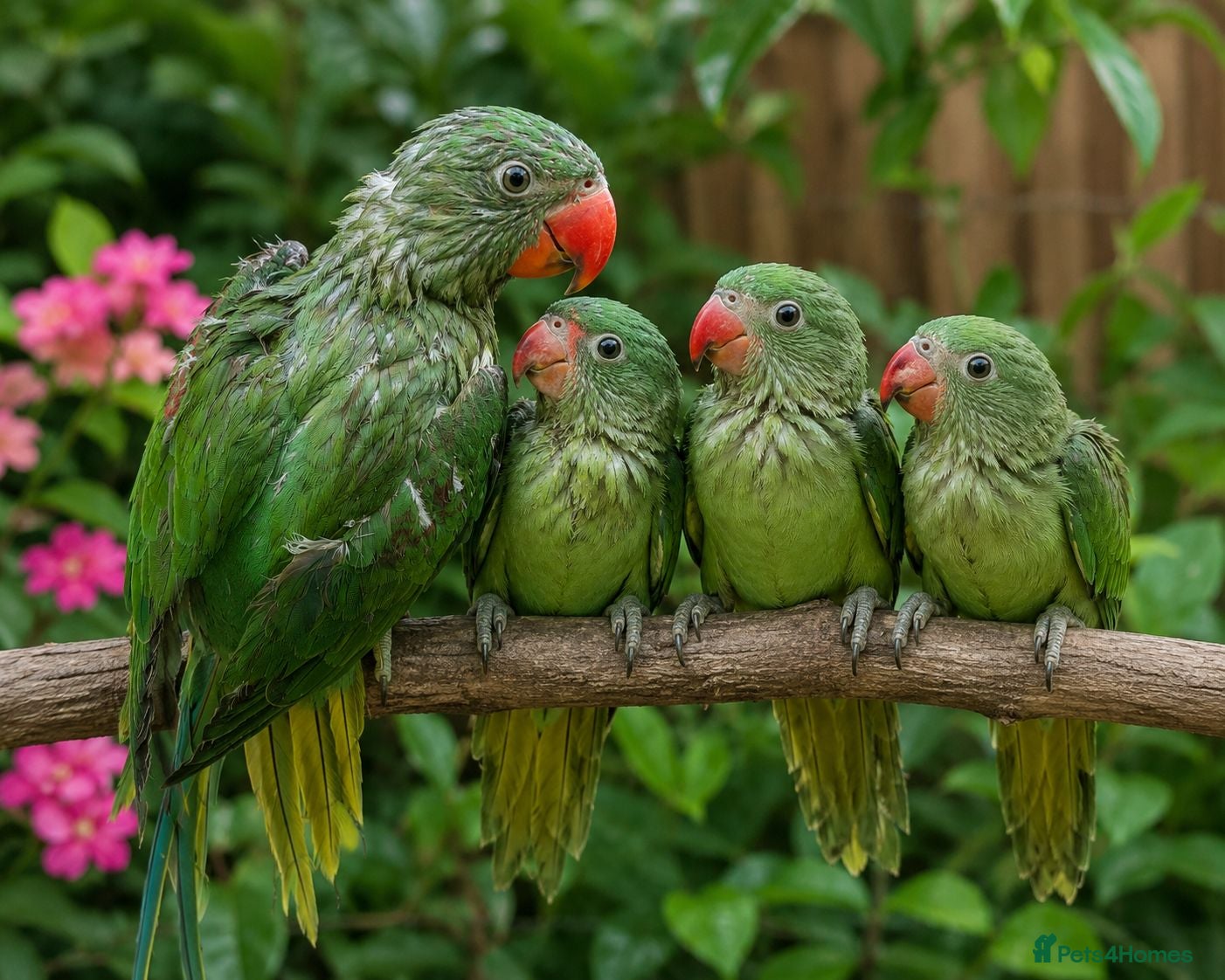 Parrots birds Alexandrine baby New baby  - Advert 3