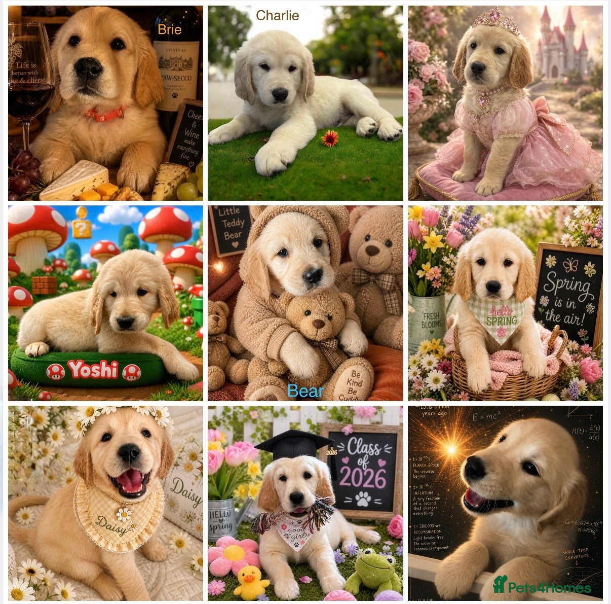 Golden Retriever dogs KC Golden retriever pups Ready to go - Advert 14