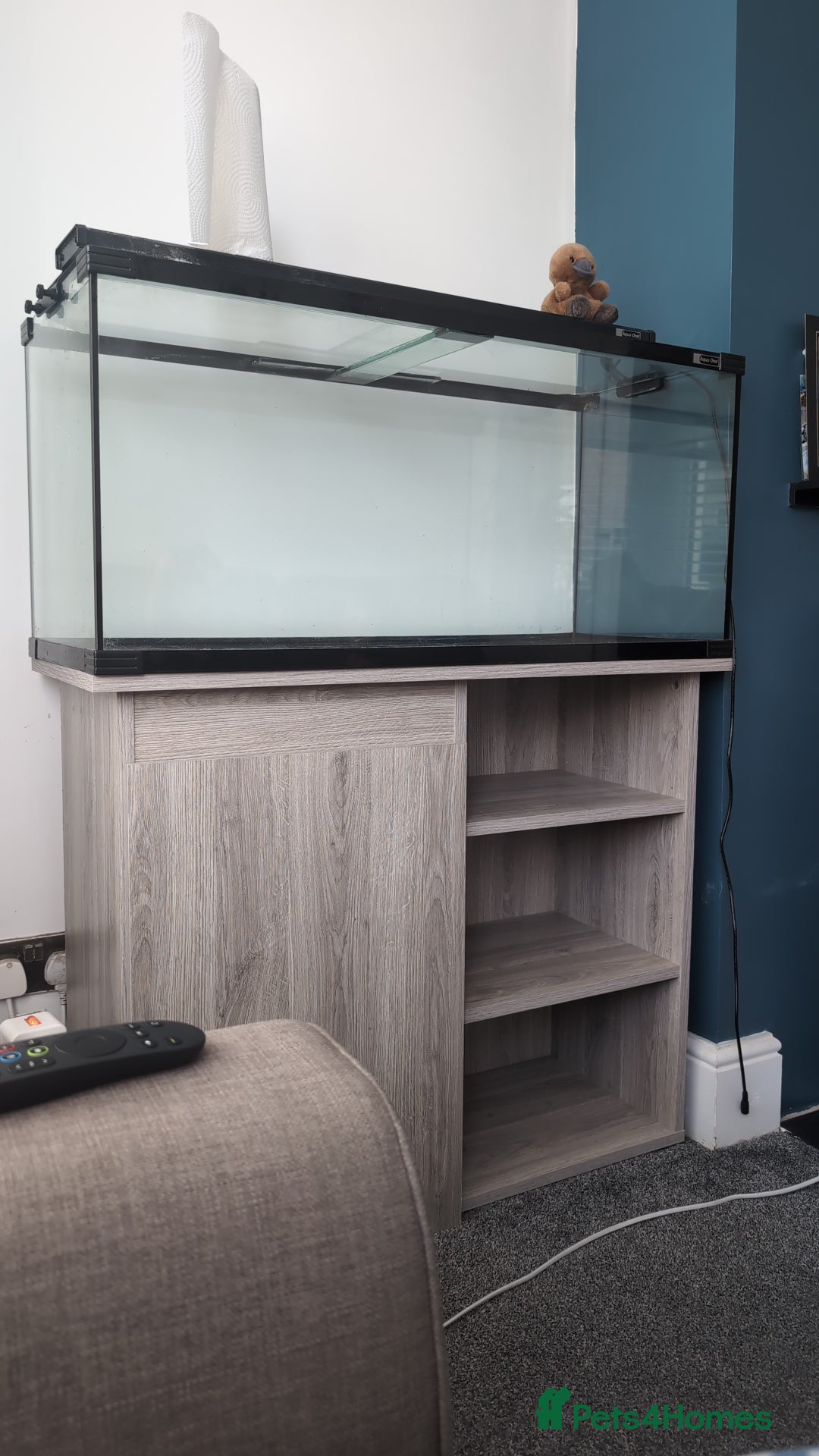 Other/Mixed Breed fish for sale: Fish Tank with Stand and Fluval 207 filter - Image 1