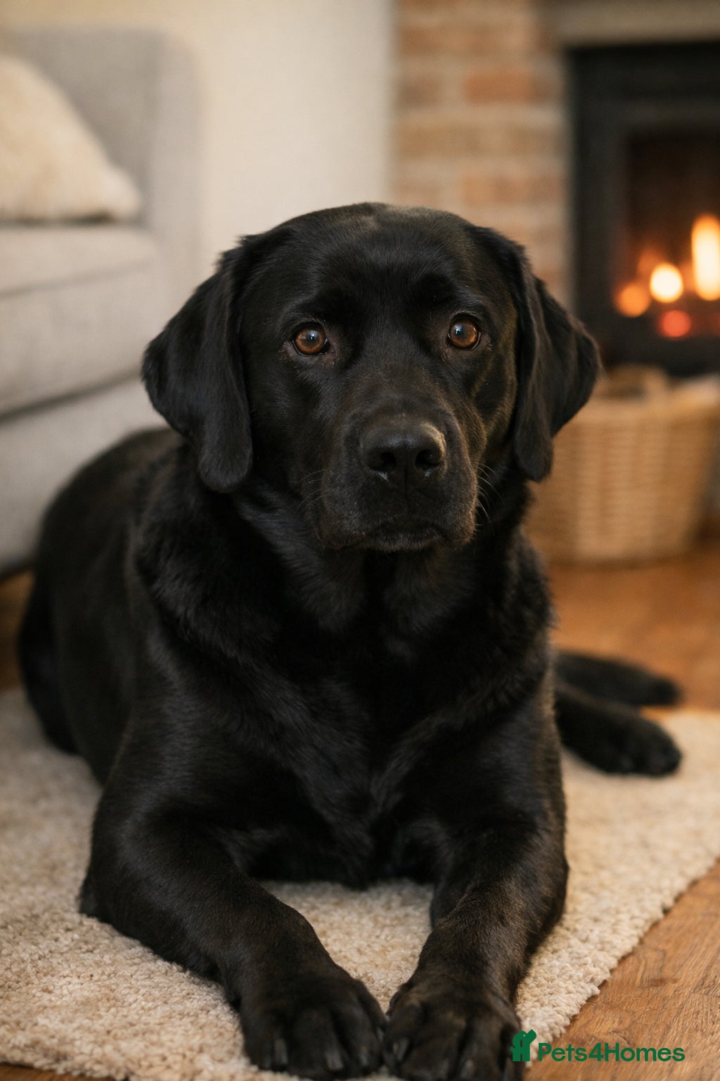 Labrador Retriever dogs 'Ozzy' Pedigree black lab for stud - Advert 1