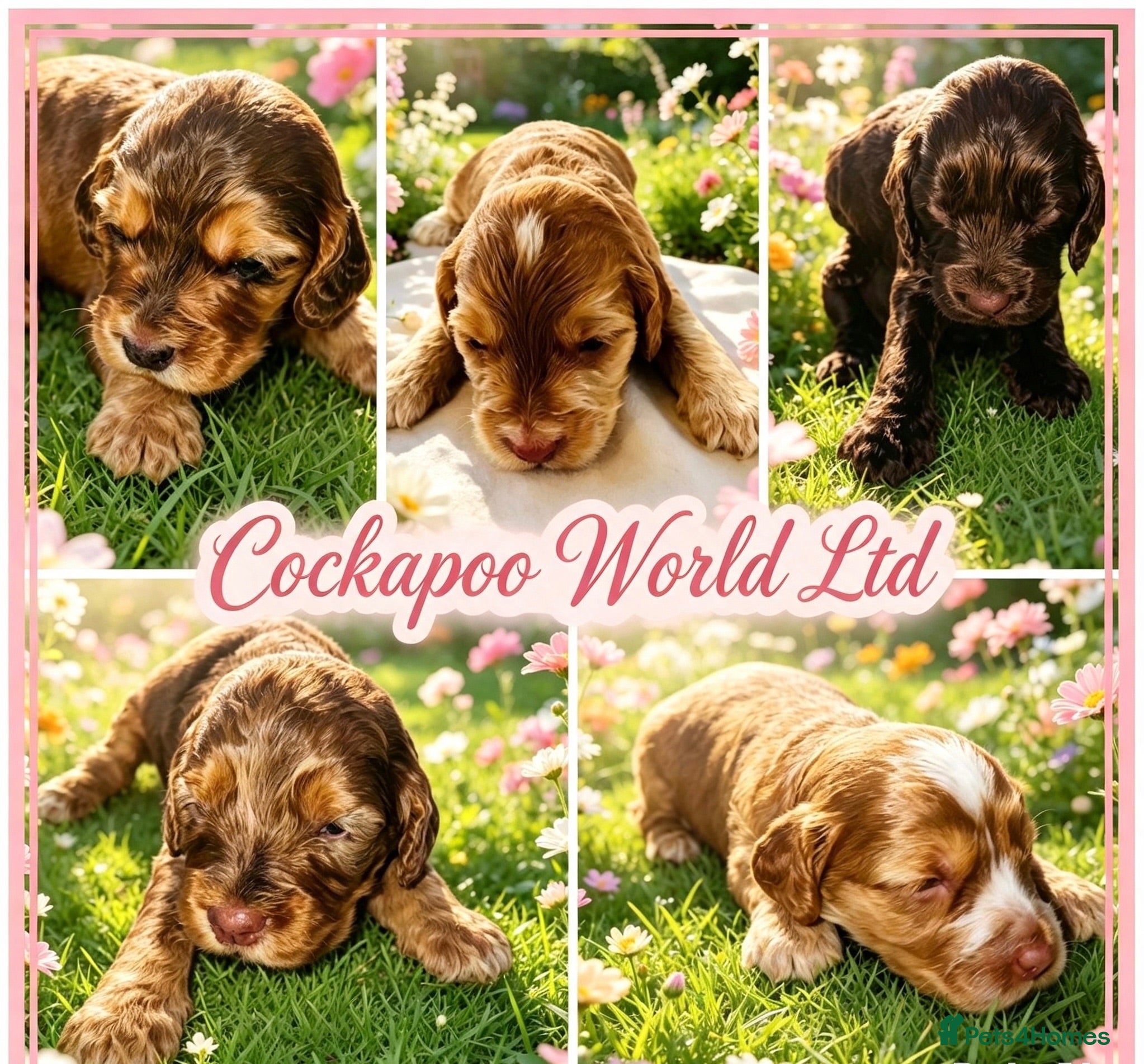 Cockapoo dogs DNA CLEAR,stunning cockapoos, ready 18th September - Advert 2