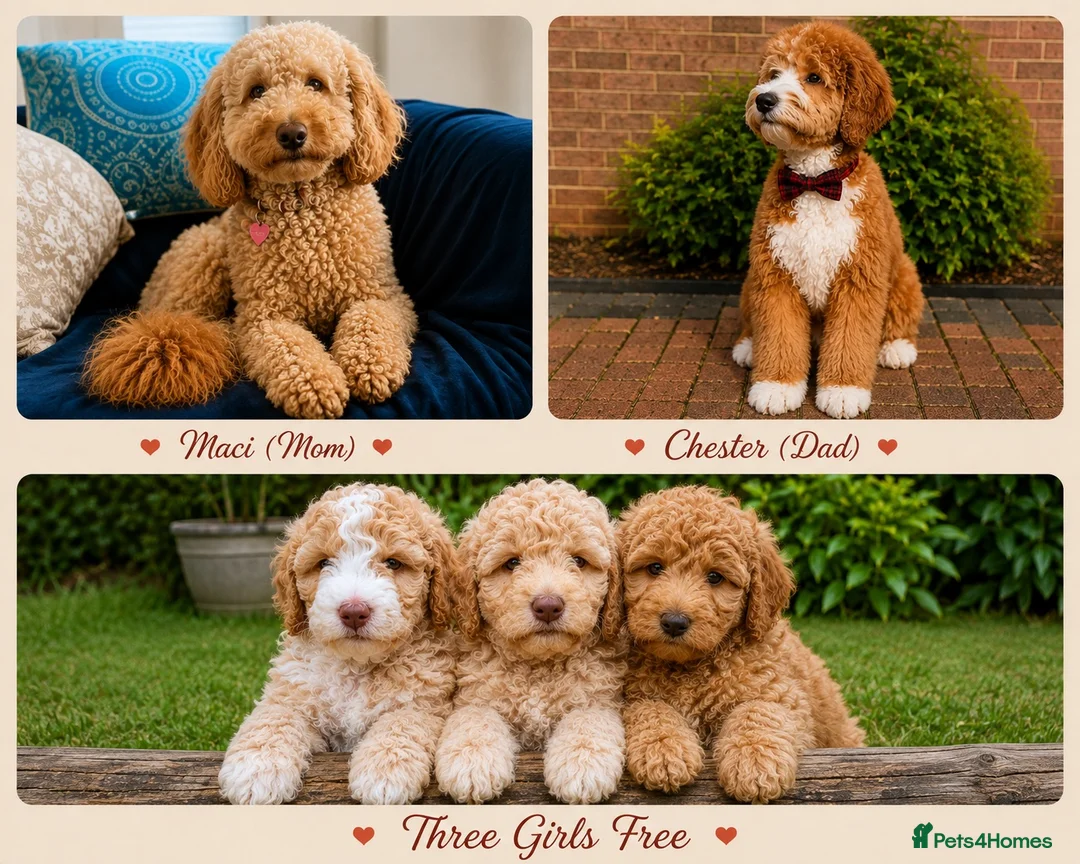 Australian Labradoodle dogs for sale: Multigenerational Australian Labradoodle  - Advert 1