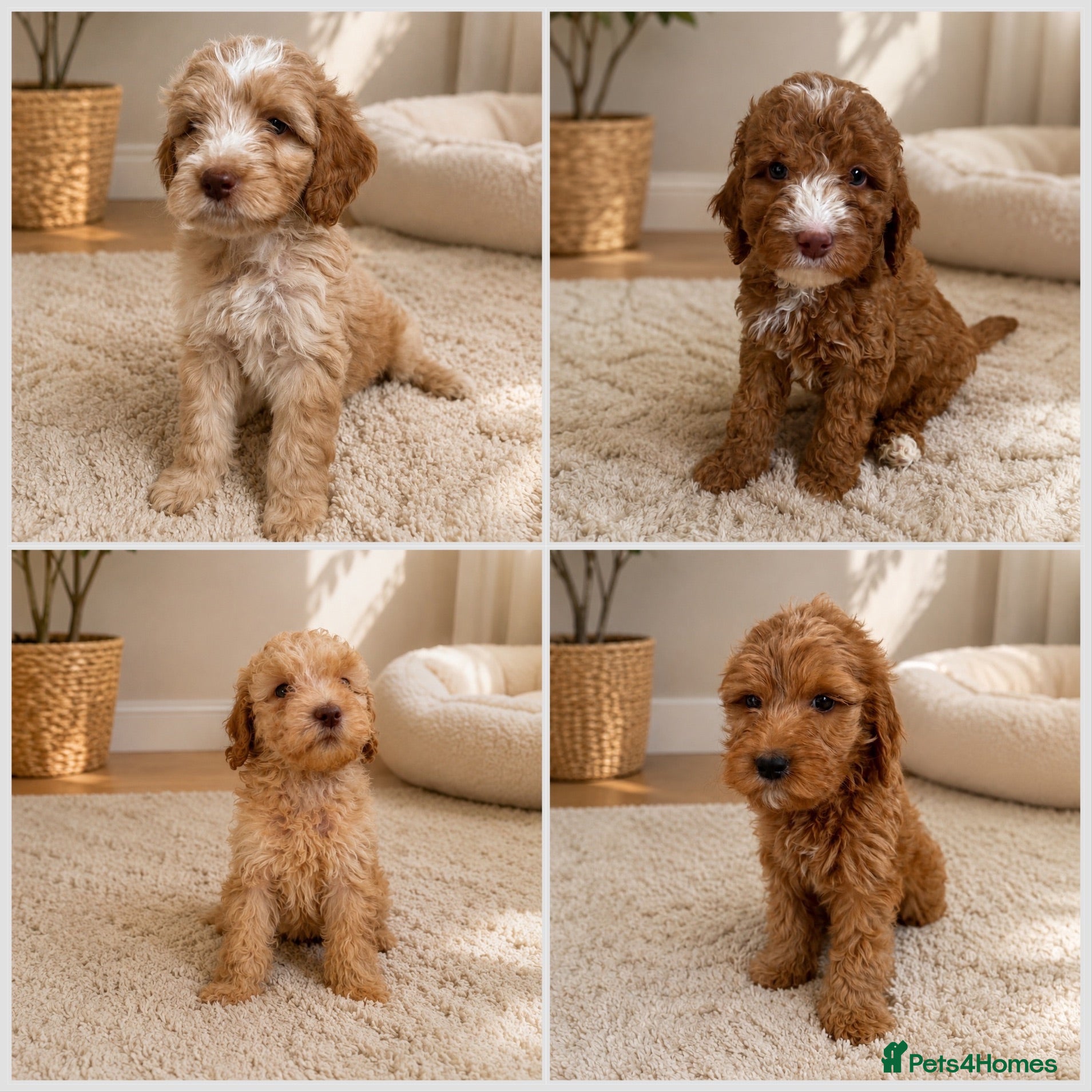 Labradoodle dogs Beautiful Multigen Aussie/Irish Labradoodles  - Advert 1