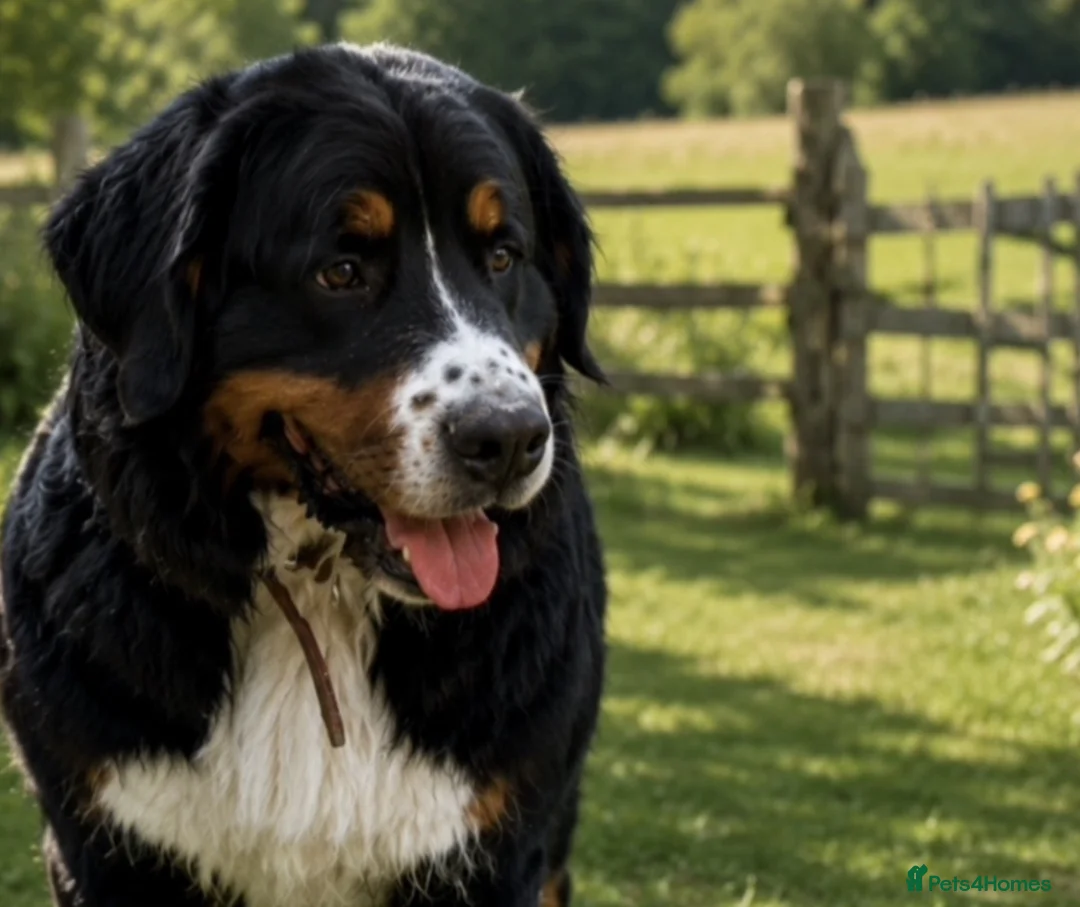 Bernese Mountain Dog dogs for stud: KC registered Bernese mountain dog for stud  - Advert 3
