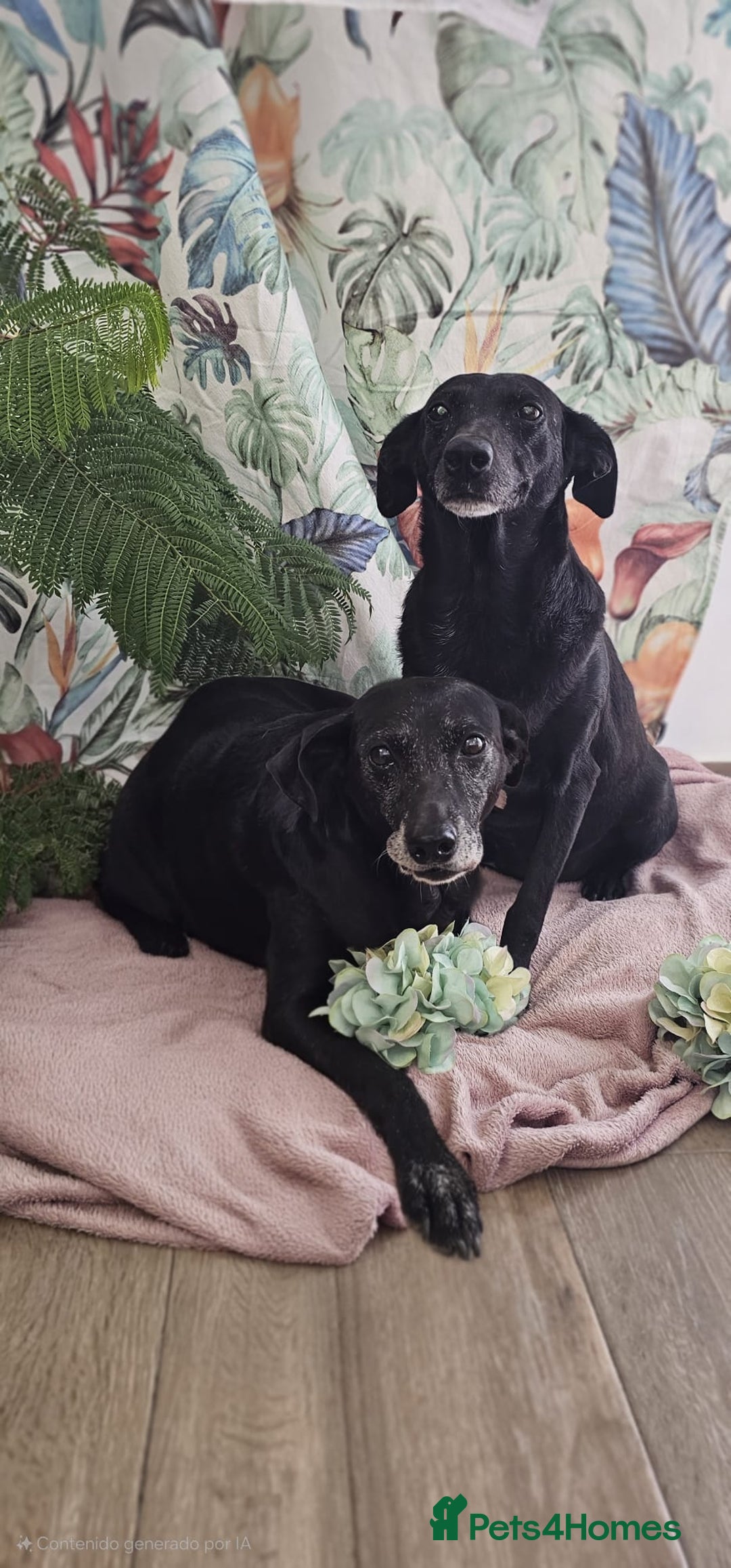 Mixed Breed dogs for adoption: A joint home needed for two Grandma’s - Image 10