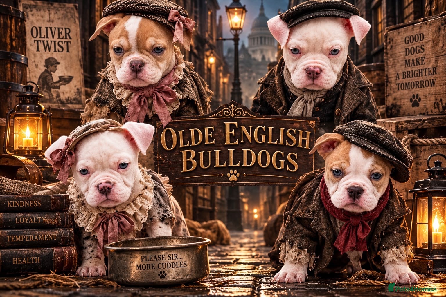 Old Tyme Bulldog dogs 23 years 5⭐️Licensed & Registered uk no1  - Advert 4