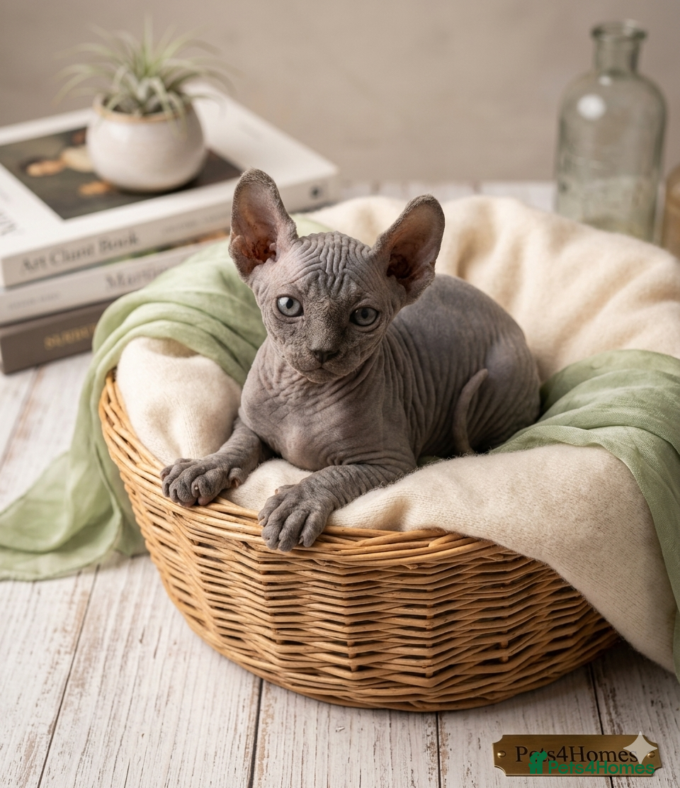 Mixed Breed cats ✨ American Curl x Sphynx Kittens Ready ✨ - Advert 20