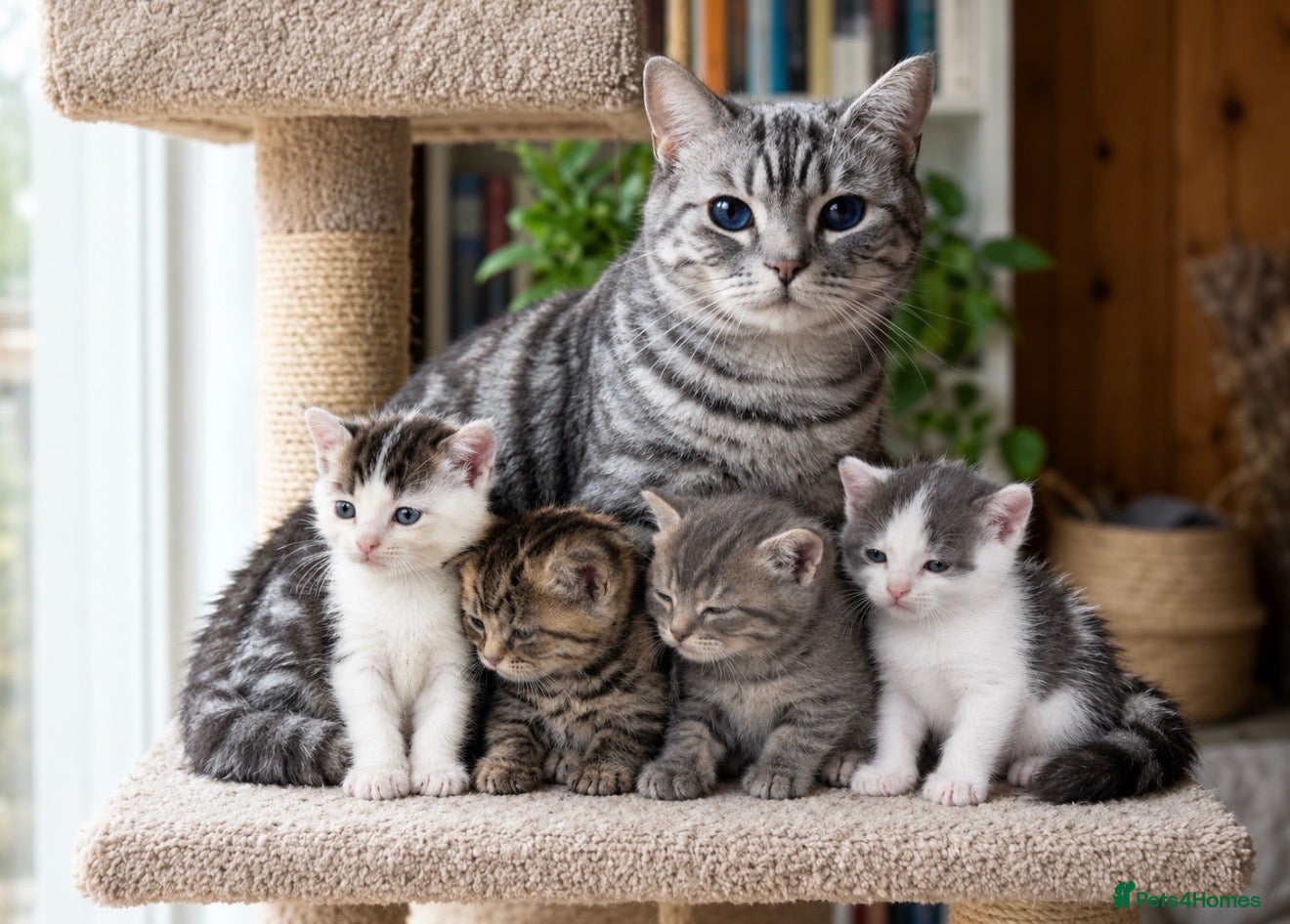 Mixed Breed cats 2 female kittens 🐾🤎 - Advert 1