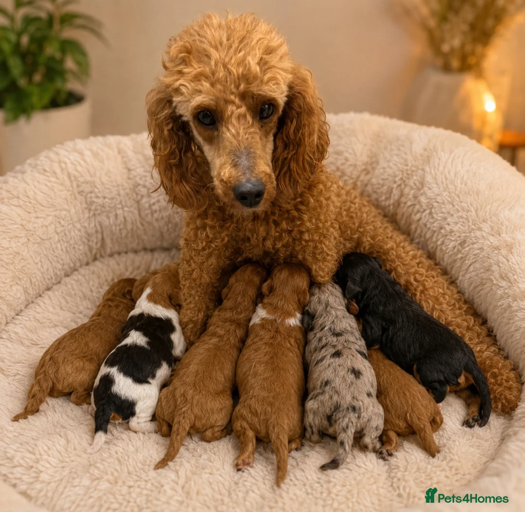 Cavapoo dogs for sale: F1 cavapoo puppies fully dna tested in Battle - Advert 1