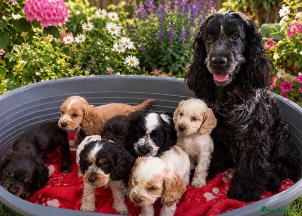 Cocker Spaniel dogs Kc registered show type spaniels  - Advert 2