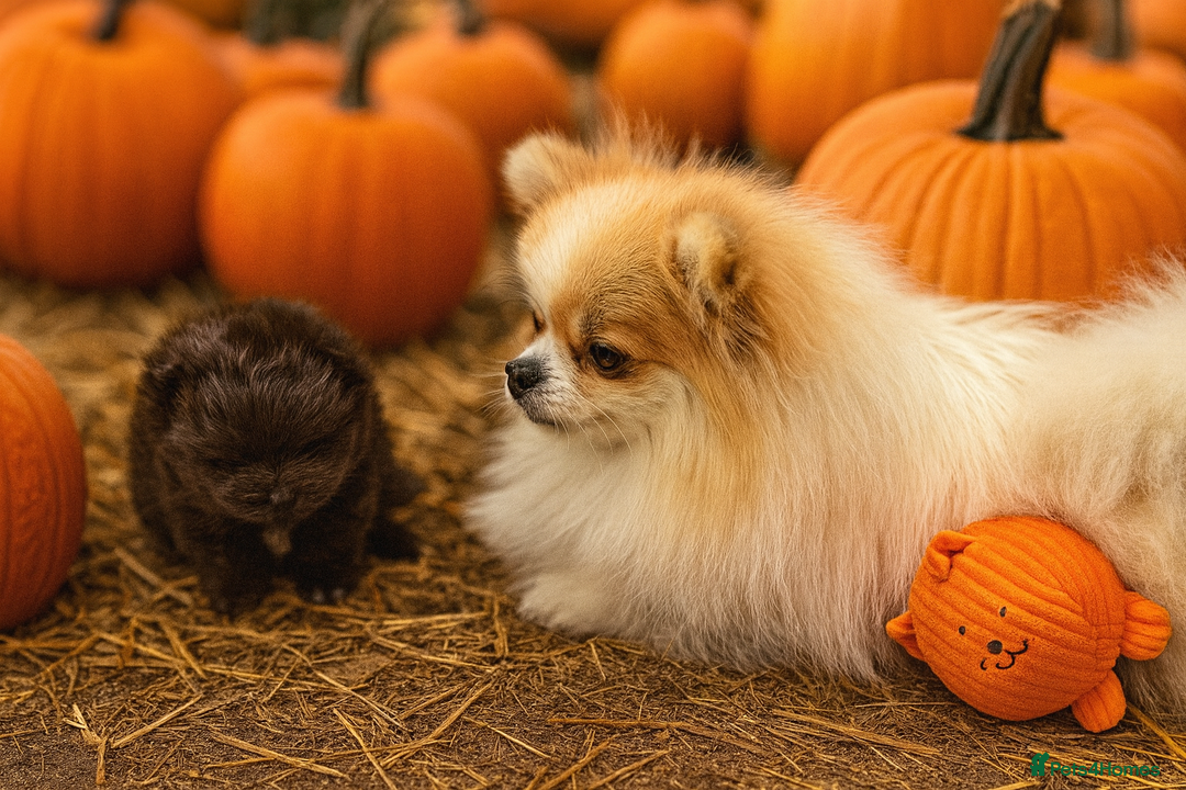 Pomeranian dogs for sale: Stunning Blue Pomeranian Female - Advert 8