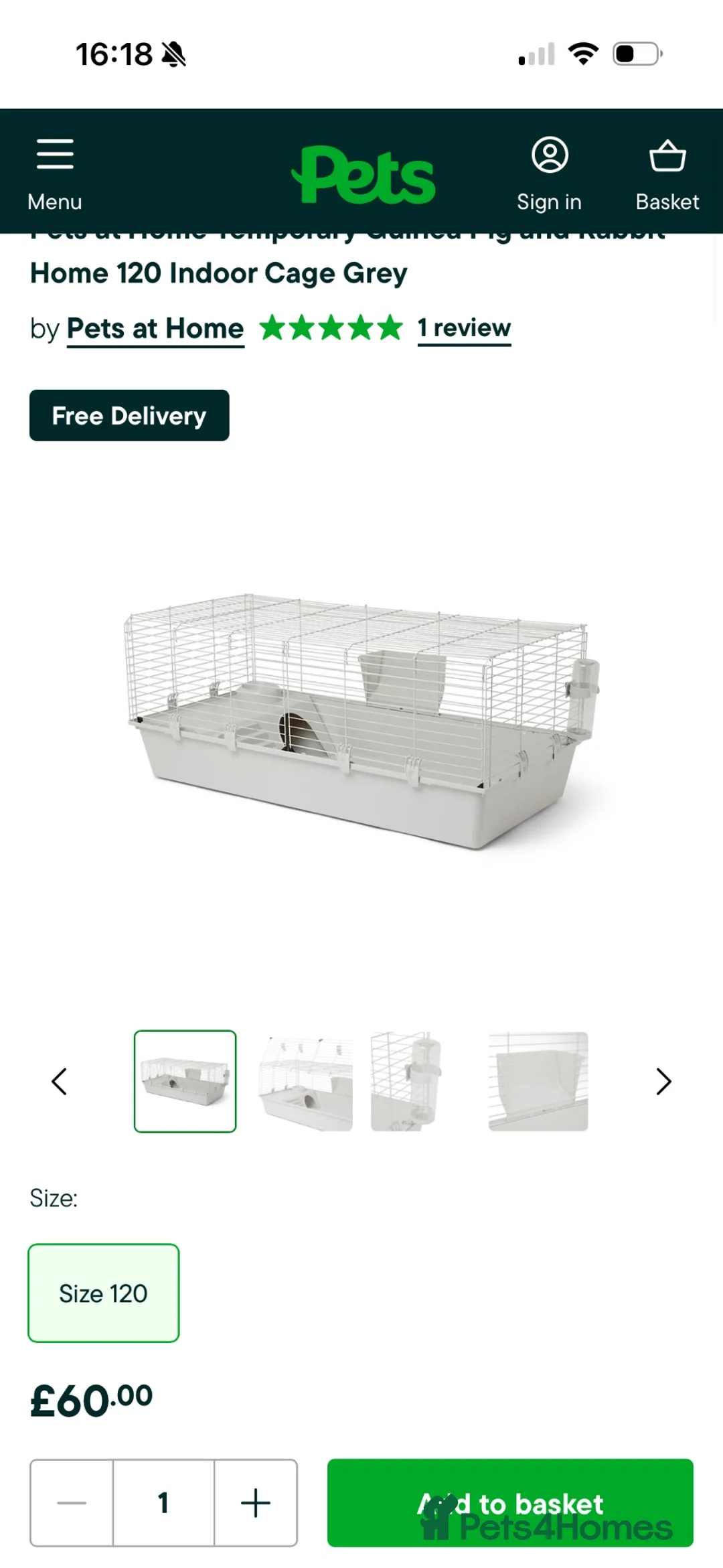 Ferret rodents for sale: Albino ferret 14 weeks with cage - Advert 2