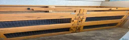Guinea Pig rodents for sale: 6ft 3 tier wooden guinea pig breeding hutch - Advert 6