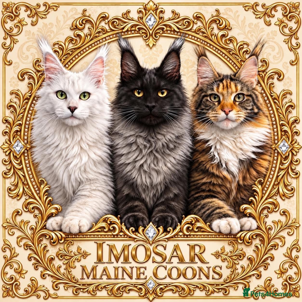 Maine Coon cats Stunning pure bred Maine Coon girls ❤️ - Advert 2