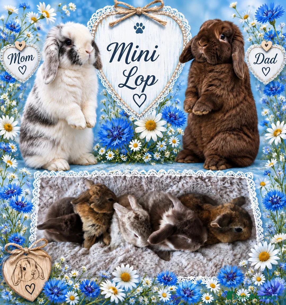 Mini Lop rabbits for sale:  Mini Lop  fluffy bunnies - Advert 1