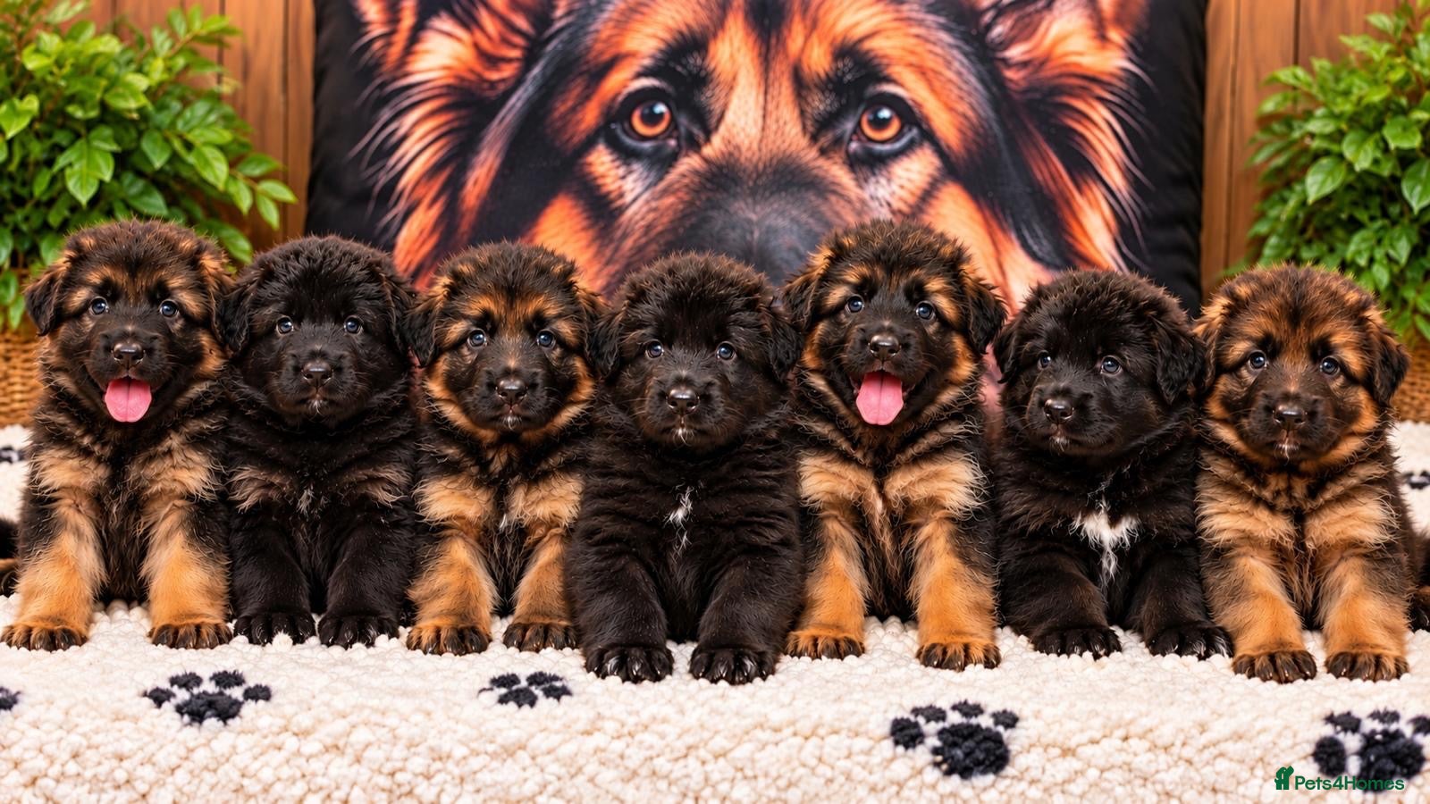 German Shepherd dogs Exceptional Long-Haired German Shepherd Puppies - Advert 1