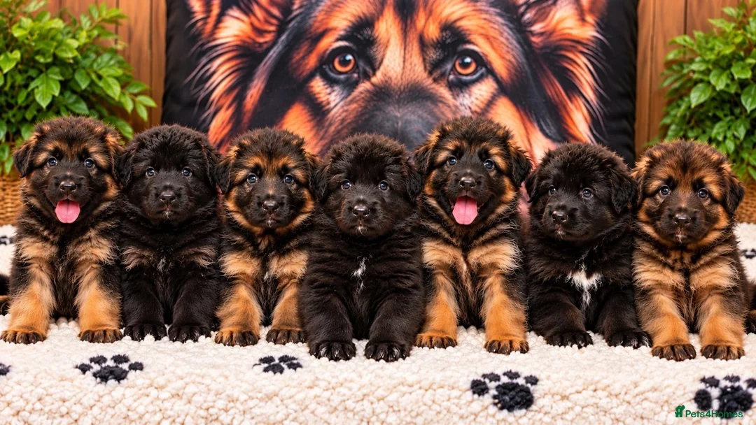 German Shepherd dogs for sale: Exceptional Long-Haired German Shepherd Puppies - Advert 1