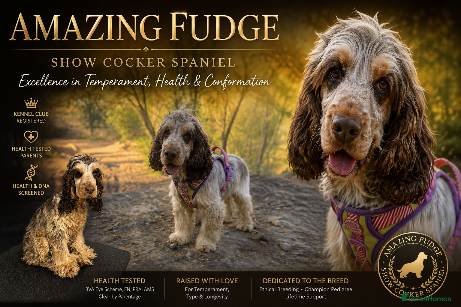 Cocker Spaniel dogs Stunning show cocker stud boy  - Advert 19